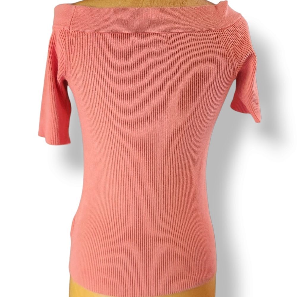 Anthropology Minuet Off- Shoulder Ribbed Top M - Picture 3 of 7